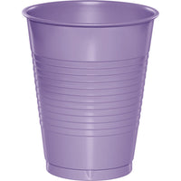 240 pc Bulk Luscious Lavender 16 oz Plastic Cups