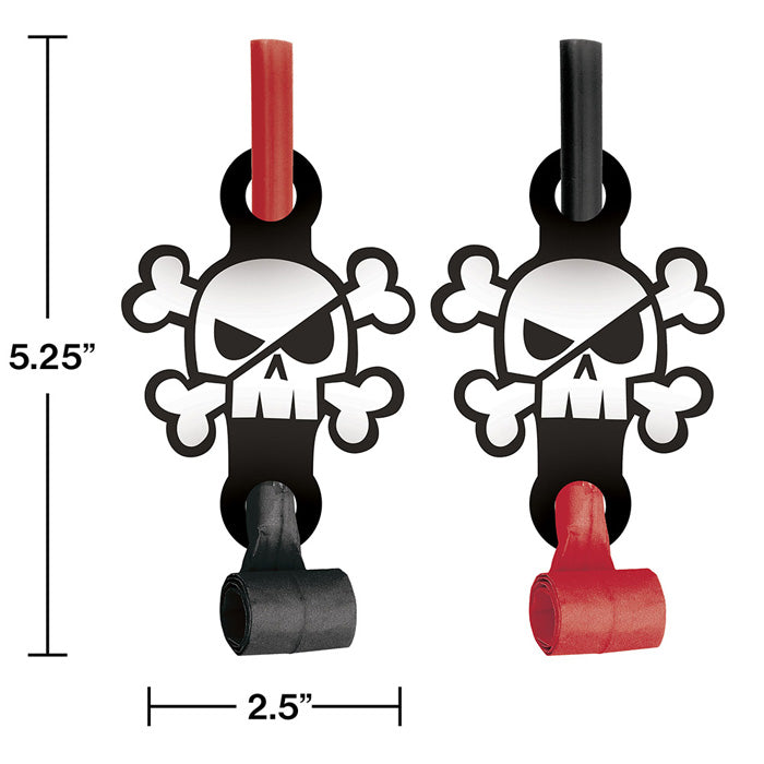 48ct Bulk Treasure Island Pirate Party Blowers