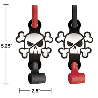 48ct Bulk Treasure Island Pirate Party Blowers