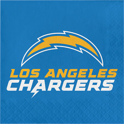 Los Angeles Chargers Luncheon Napkin (16/Pkg)