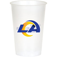Los Angeles Rams 20 oz Plastic Cup (8/Pkg)