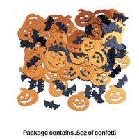 Bats And Pumpkin Confetti, 0.5 oz buy today at PartyDecorations.com