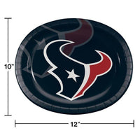 Houston Texans Oval Platter 10