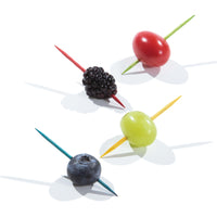 Assorted Color Wooden Toothpicks, 200 ct Party Supplies by Creative Converting