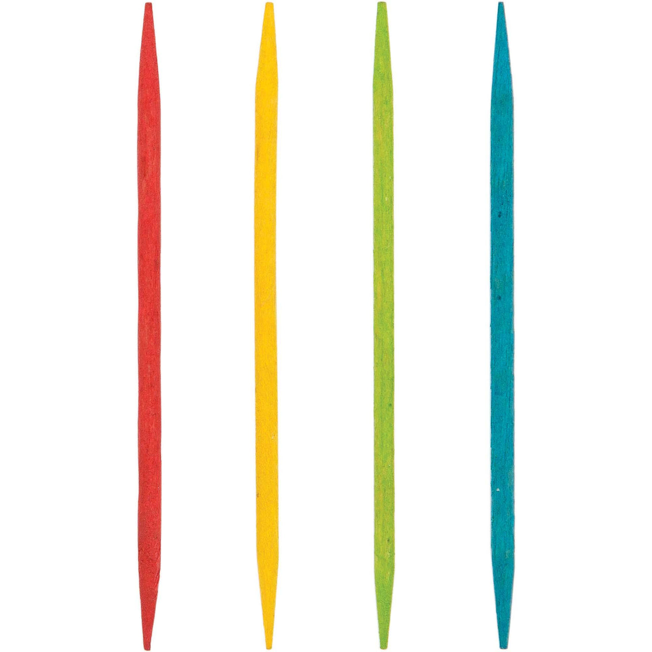 Assorted Color Wooden Toothpicks, 200 ct Party Supplies by Creative Converting