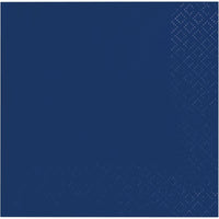 Navy 40Ct 2Ply Beverage Napkin (40/Pkg) by Creative Converting