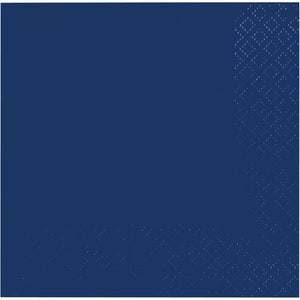 Navy 40Ct 2Ply Beverage Napkin (40/Pkg) by Creative Converting