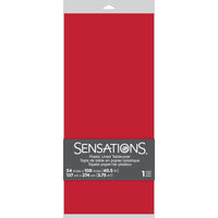 Classic Red 1Ct Tablecover, 54X108