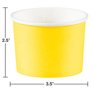 Treat Cups, School Bus Yellow (8/Pkg) by Creative Converting