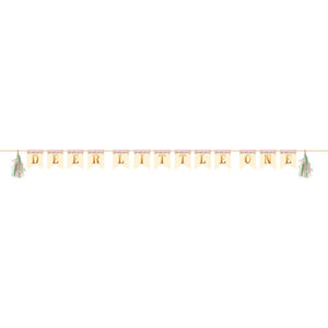Deer Little One Banner With Tassel (1/Pkg) by Creative Converting
