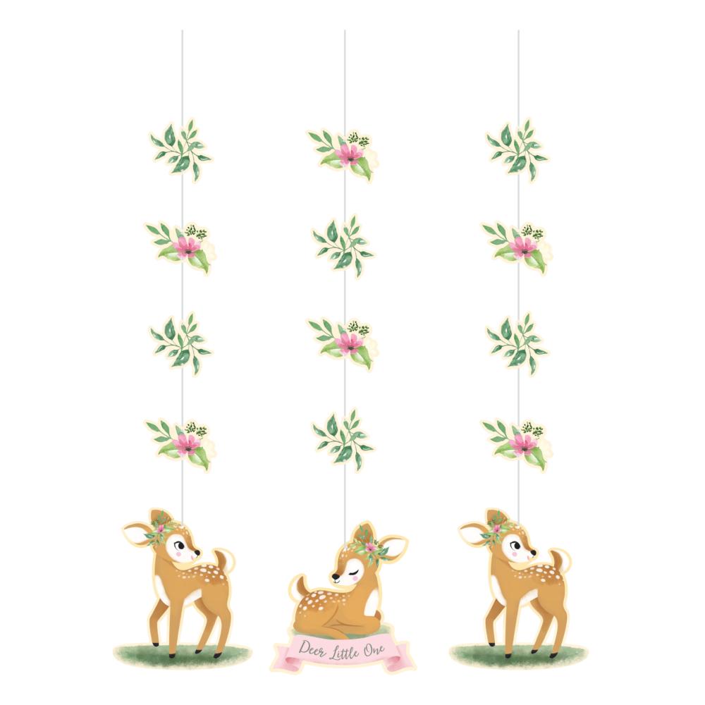 Deer Little One Hanging Cutouts (3/Pkg) by Creative Converting