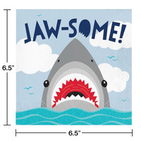 Shark Party Luncheon Napkin (16/Pkg) by Creative Converting