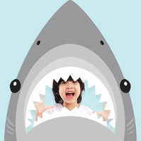 Shark Party Photo Booth Props (10/Pkg) by Creative Converting