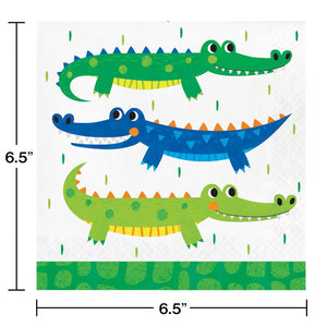Alligator Party Luncheon Napkin (16/Pkg) by Creative Converting