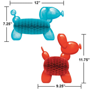 Party Balloon Animals Centerpiece Hc Shaped (2/Pkg) by Creative Converting