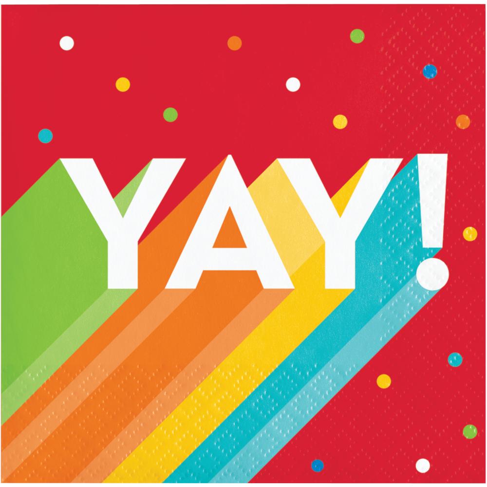 Big Birthday Bash Beverage Napkin (16/Pkg) by Creative Converting