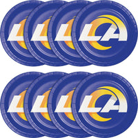Los Angeles Rams Dinner Plate 8ct