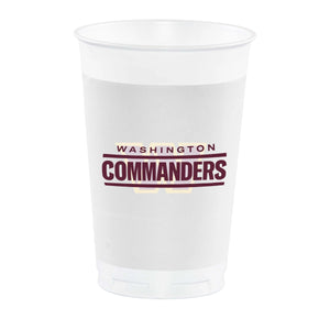 Washington Commanders Plastic Cup, 20oz by Creative Converting
