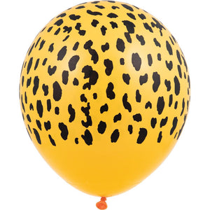 Party Animals Latex Balloons, Animal Prints 15ct