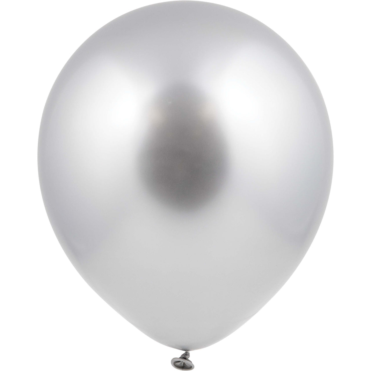 Birthday Latex Balloons 12" Silver Gold Metallic 12ct