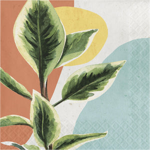 Subdued Tropic Luncheon Napkin, 3ply 16ct by Creative Converting