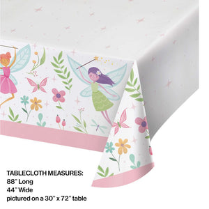 Fairy Forest Tablecover, Paper 54"x102" 1ct