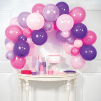 Pink & Purple Six Foot Balloon Arch Kit