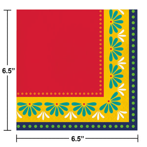 Fiesta Pottery Luncheon Napkin by Creative Converting