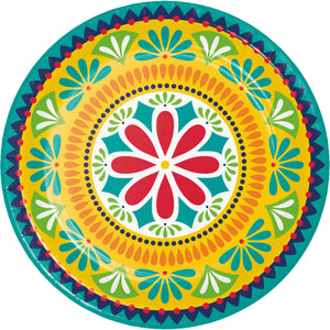 Fiesta Pottery Dinner Plate by Creative Converting