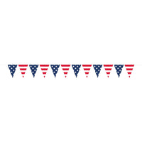 Patriotic Pennant Banner by Creative Converting