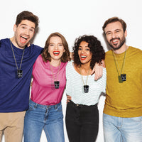 New Year's Necklace w/ Shot Glass Favor (2/Pkg)