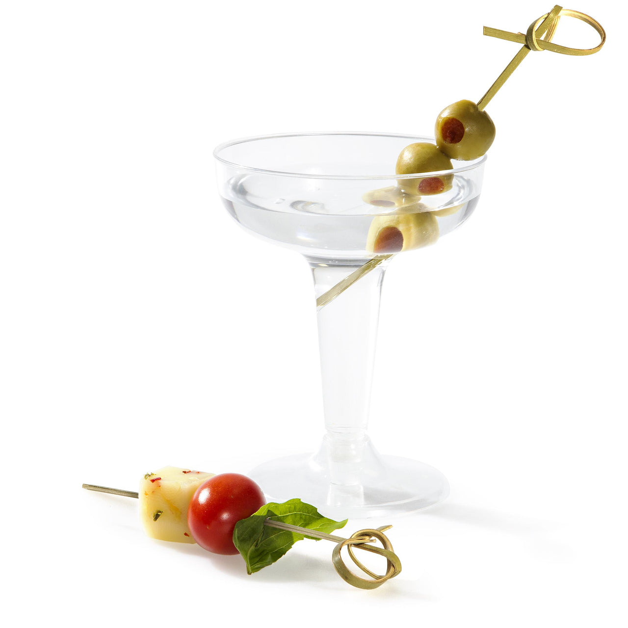 Bamboo 50ct 4" Picks, Natural Bamboo (50/Pkg)