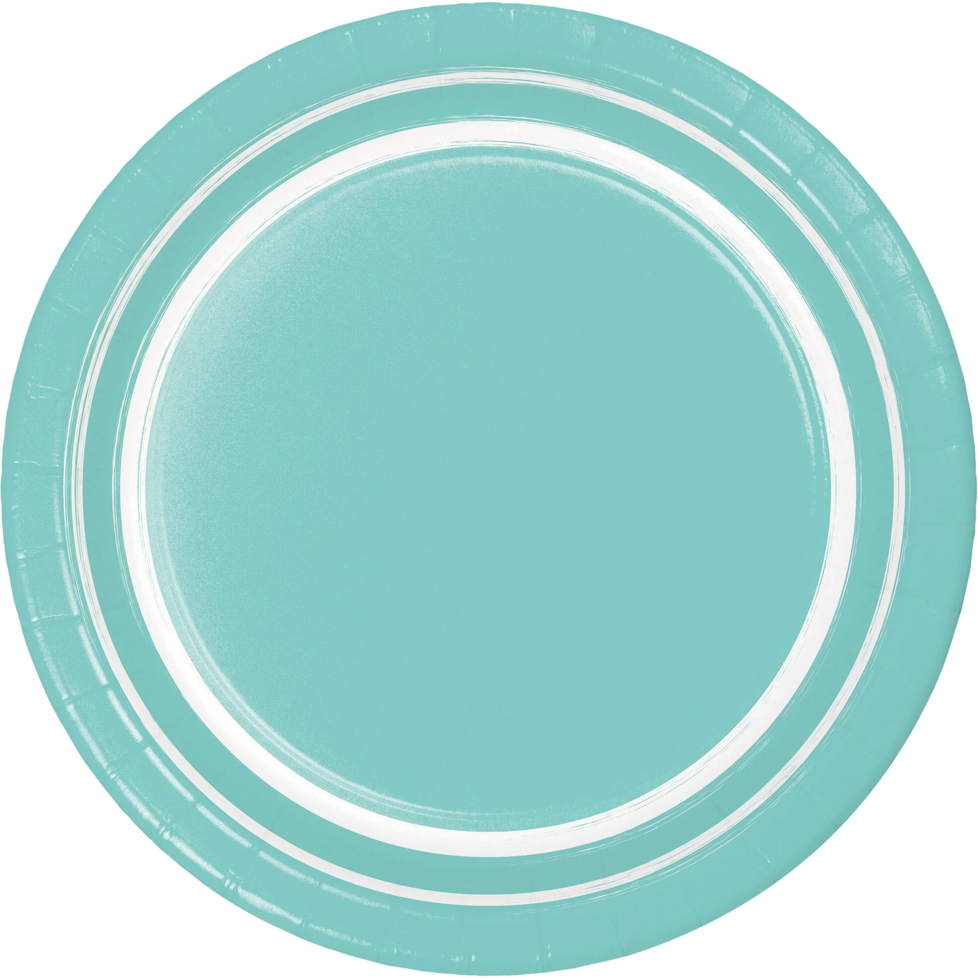 Spa Blue 10ct Sturdy Style 7 Inch Dessert Plate by Creative Converting