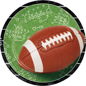 Football Kick Off 7 Inch Dessert Plate by Creative Converting