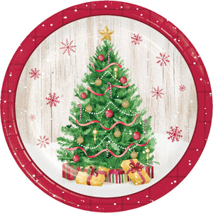 Vintage Christmas Dinner Plate by Creative Converting