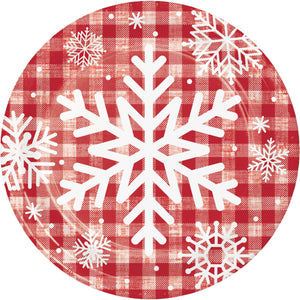 Let It Snow Dinner Plate by Creative Converting