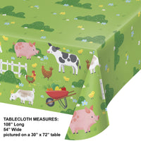Farm Animals Tablecover, Paper 54