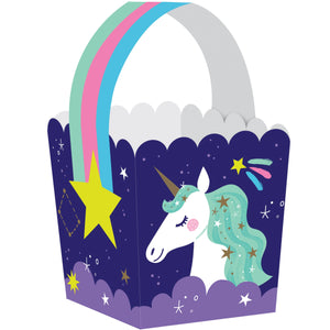 Unicorn Galaxy Treat Box w/ Handle by Creative Converting