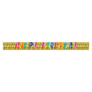 Birthday Confetti Happy Birthday Banner (1/Pkg) by Creative Converting