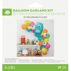 Monsters Balloon Garland Kit