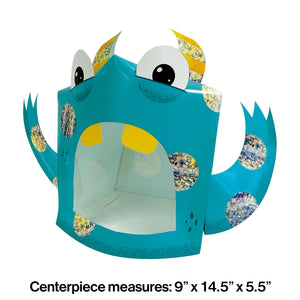 Monsters Centerpiece 3D, Foil (1/Pkg)