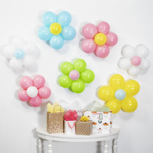Flower Power Balloon Wall Decoration Kit