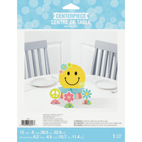 Flower Power Honeycomb Centerpiece w/ Stands