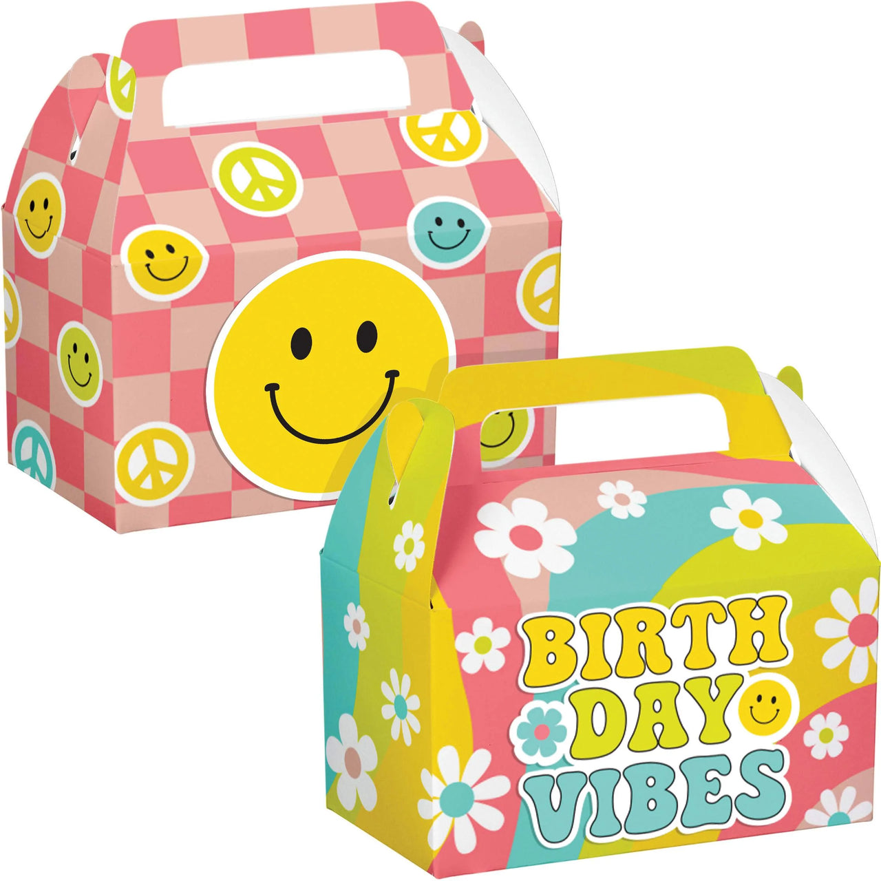 Flower Power Treat Box w/ Dimensional Attachment by Creative Converting