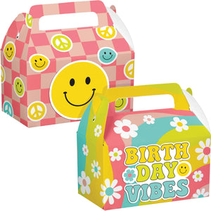 Flower Power Treat Box w/ Dimensional Attachment by Creative Converting