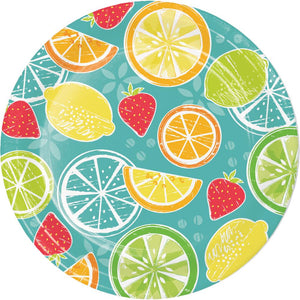 Tutti Frutti Paper Dinner Plate (8/Pkg) by Creative Converting