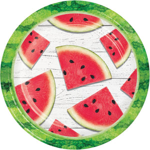 Watermelon Wow Paper Dessert Plate (8/Pkg) by Creative Converting