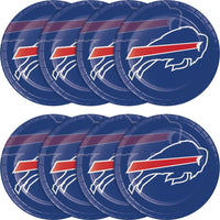 Buffalo Bills Paper Plates, 8 ct Party Supplies