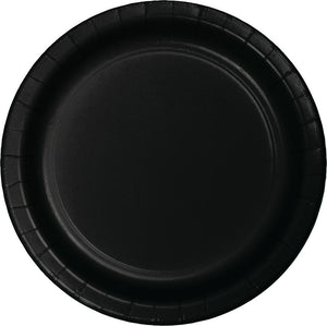 Black Paper Plates, 24 ct by Creative Converting
