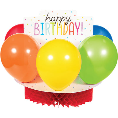 Balloon Bash Centerpiece HC w/ Latex Balloons 1ct